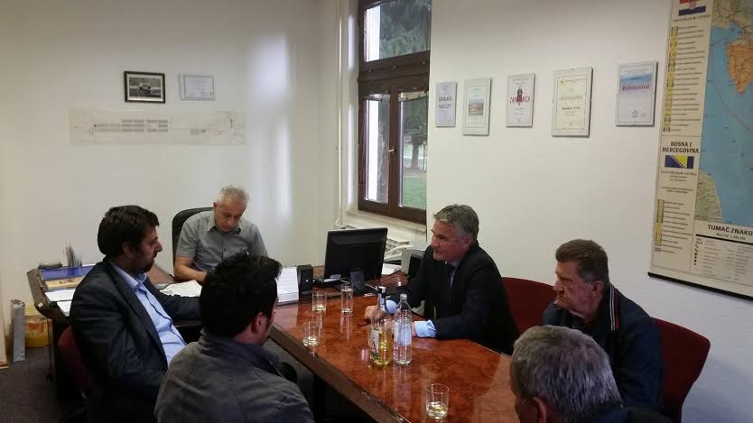 Načelnik Gruda Ljubo Grizelj posjetio Bosansko Grahovo