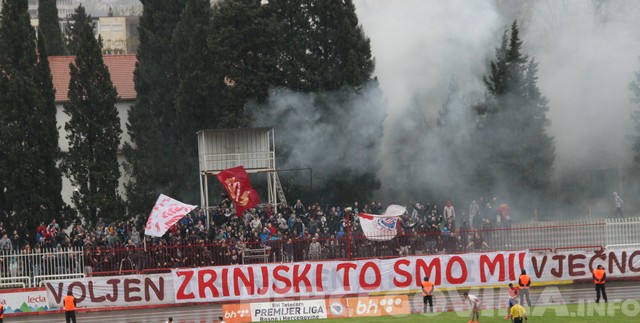 HŠK Zrinjski-FK Borac 2:1