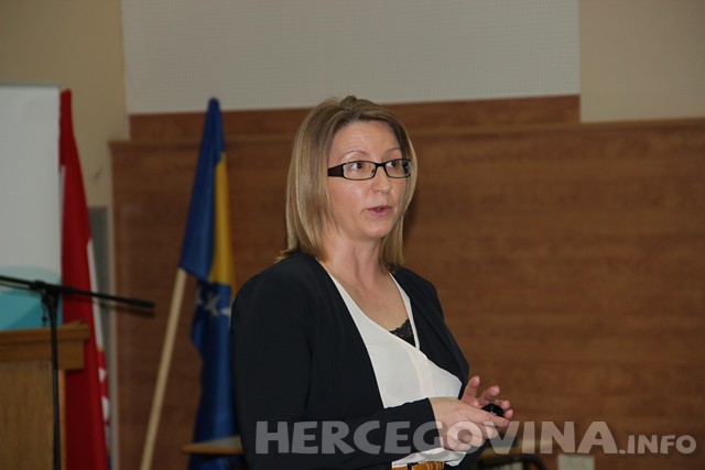 Mostar: Ivana Maletić održala predavanje EU projekti - od ideje do realizacije