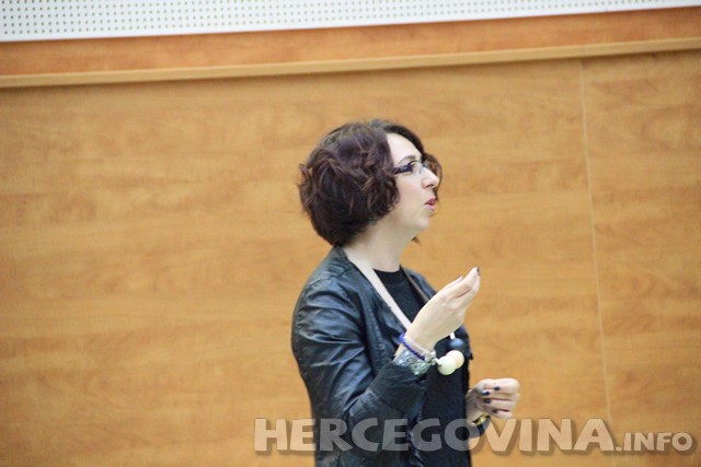 Mostar: Ivana Maletić održala predavanje EU projekti - od ideje do realizacije