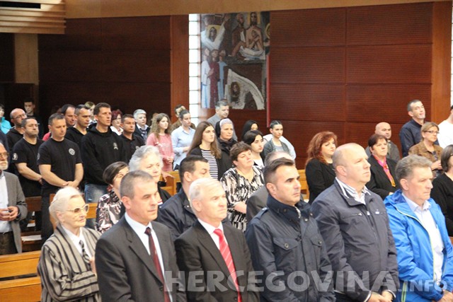 Mostar: Služena sveta misa za poginule i umrle branitelje HVO-a