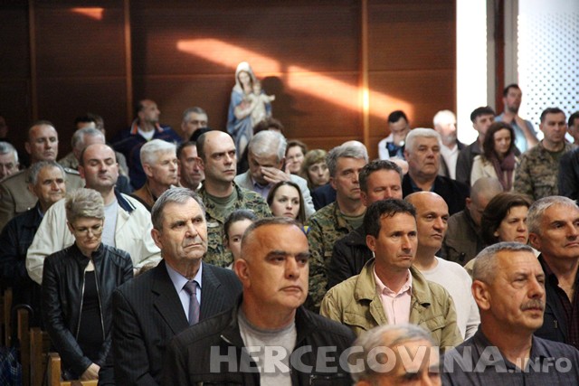 Mostar: Služena sveta misa za poginule i umrle branitelje HVO-a