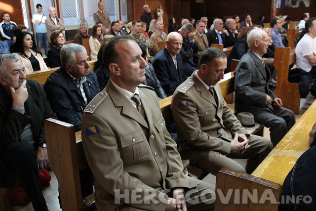 Mostar: Služena sveta misa za poginule i umrle branitelje HVO-a
