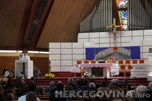 Mostar: Služena sveta misa za poginule i umrle branitelje HVO-a