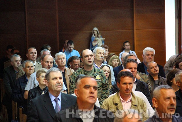 Mostar: Služena sveta misa za poginule i umrle branitelje HVO-a