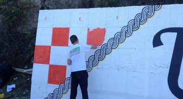 Udruga mladih sela Dračevo spremna platiti najam prostora na kojem je grafit