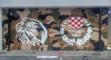 HŠK Zrinjski: Prekrasan grafit posvećen Plemićima u blizini stadiona