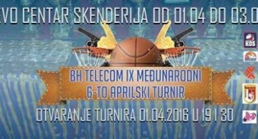 ŽKK Zrinjski 2010, Sarajevo, turnir