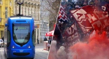 Zagrebačka policija privela navijače Crvne zvijezde