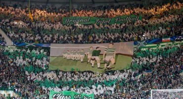 Navijači FC Celltic u svojevrsnom nadmetanju 