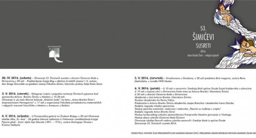 Otvaranje ‘Šimićevih susreta’ 30. travnja