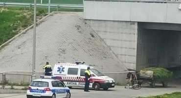 prometna magarac biciklista