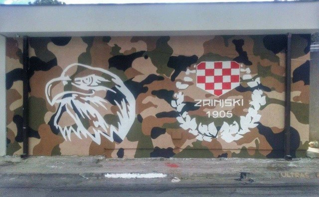 HŠK Zrinjski: Prekrasan grafit posvećen Plemićima u blizini stadiona