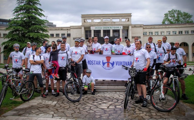 Prema Vukovaru krenuli biciklisti iz BiH i Hrvatske