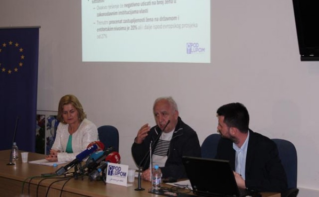 Koalicija ‘Pod lupom’ jučer u prostorijama Parlamenta BiH održala konferenciju za novinare