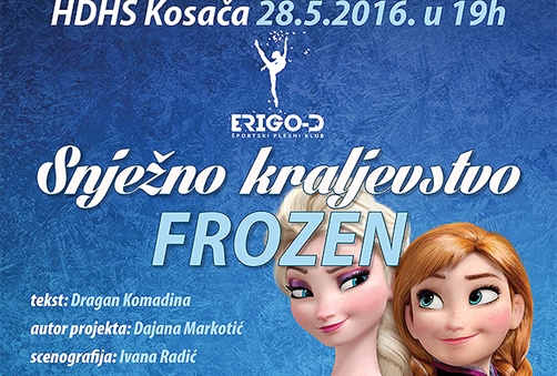 Mostar: Predstava Snježno kraljevstvo na oduševljenje svih mališana