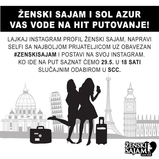 Ženski sajam slavi žensko prijateljstvo i vodi vas na putovanje!