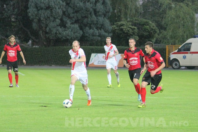 HŠK Zrinjski: FK Sloboda 2:1