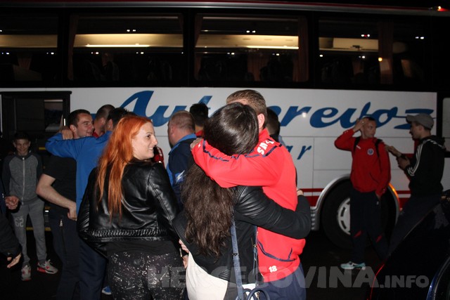 Veličanstven doček nogometaša Zrinjskog nakon osvajanja titule prvaka 