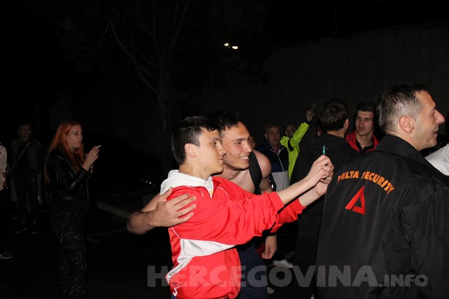 Veličanstven doček nogometaša Zrinjskog nakon osvajanja titule prvaka 