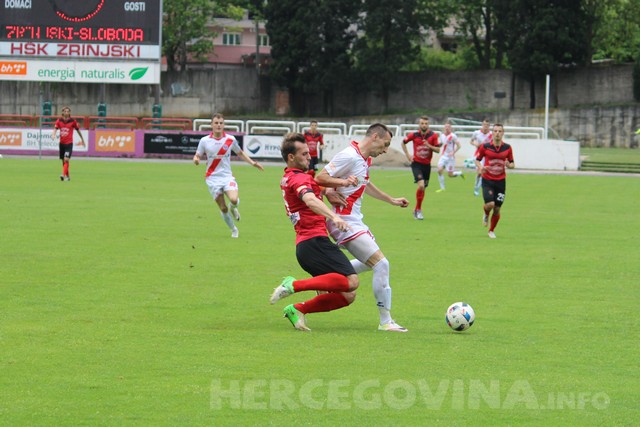 HŠK Zrinjski: FK Sloboda 2:1