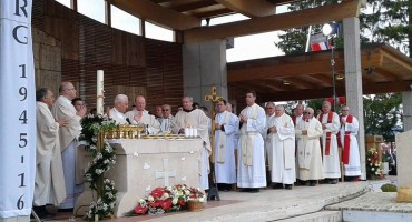 Bleiburg, Biskup Franjo Komarica, komemoracija