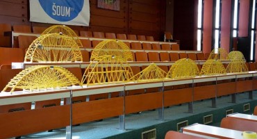 Natjecanje u modeliranju mostova u Mariboru