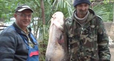 Brotnjak Stipe Turudić – Pipa na Buškom jezeru ulovio soma dužine 154 cm i teškog 35 kg! 