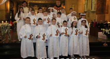 Prva Sveta Pričest u župi Sv.Nikole Tavelića u Nizozemskoj