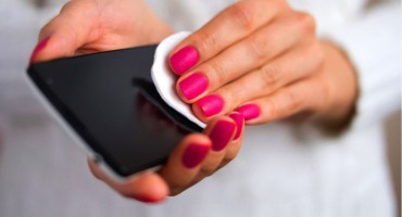 mobitel, čišćenje, bakterije