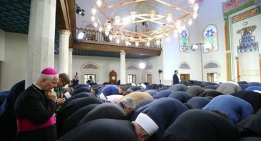 Biskup Franjo Komarica, Ferhat pašina džamija, Ferhadija