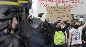 francuske vlasti, prosvjedi, Pariz