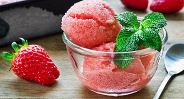 sladoled, recept, jagode