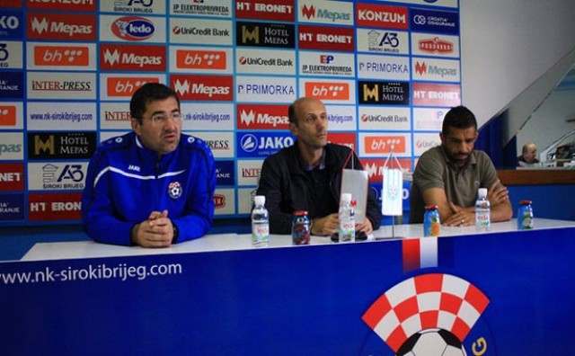 NK Široki Brijeg, Slaven Musa, press konferencija