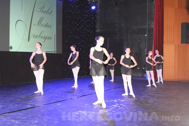 Mostar: Baletska škola Arabesque velikim  koncertom proslavila 10 godina postojanja