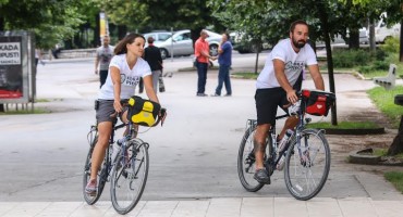 Mlada dijabetičarka Chiara na početku svog puta dugog 18.000 kilometara prošla kroz Sarajevo