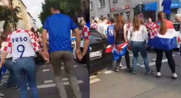 užičko kolo, navijači, Frankurt