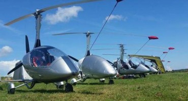 Doletjeli sa neobičnim gyrocopterima u Istru i oduševili se