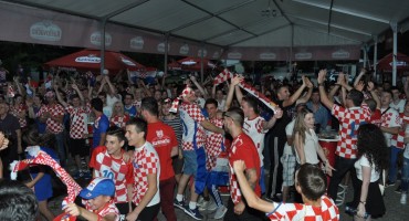 Mostar:  Danas navijačka fešta u Fan zoni, jer ovdje igra Hrvatska