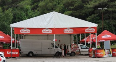 Mostar: Fan zona Karlovačko korner spremna za sutrašnju utakmicu