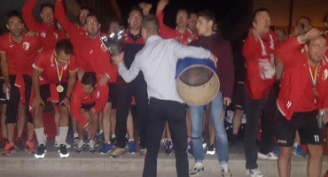 Navijači u Jajcu proslavili povijesni uspjeh Metalleghe BSI