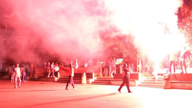 Livno, slavlje, Vatreni