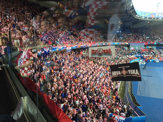 Hrvatska, Pariz, navijači, Stadion HŠK Zrinjski, Pariz