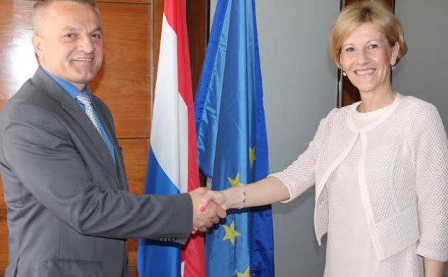 Predstojnik Milas primio u nastupni posjet veleposlanicu Bosne i Hercegovine Renatu Paškalj