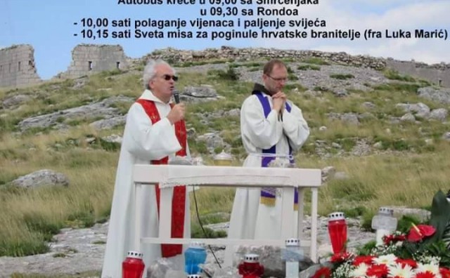 Merdžan glava, misa