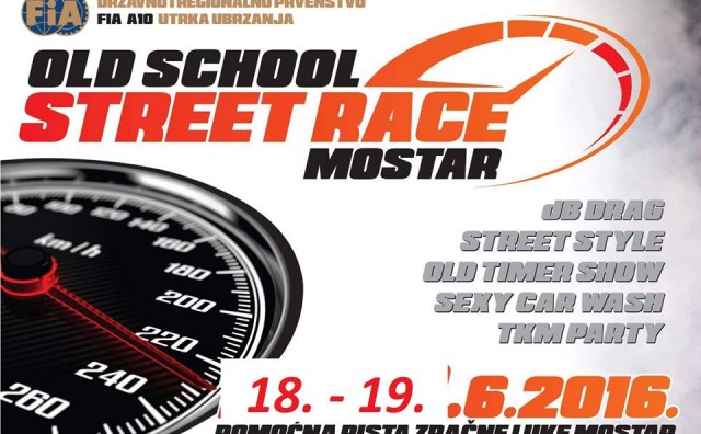 Mostar: Datum održavanja 'Old school street racea' se pomjera za 18. i 19. lipnja 