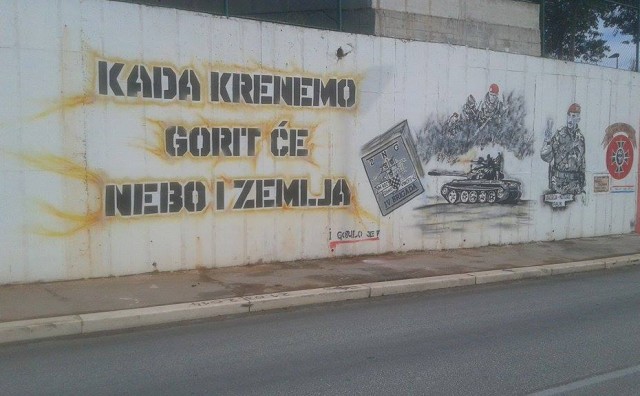 Skandalozno: Vandali išarali mural legendama domovinskog rata 