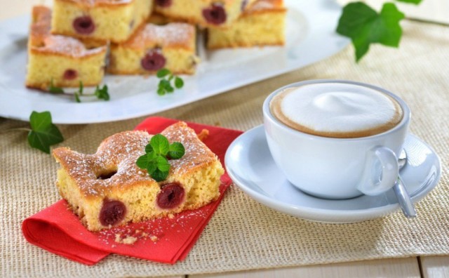 trešnje, kolač, recept