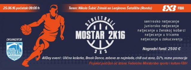 Streetball Mostar,Mostar,kosarka,fiba