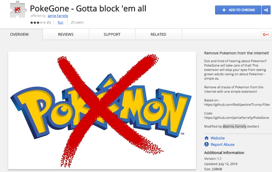 Kako da blokirate maniju zvanu Pokemon Go